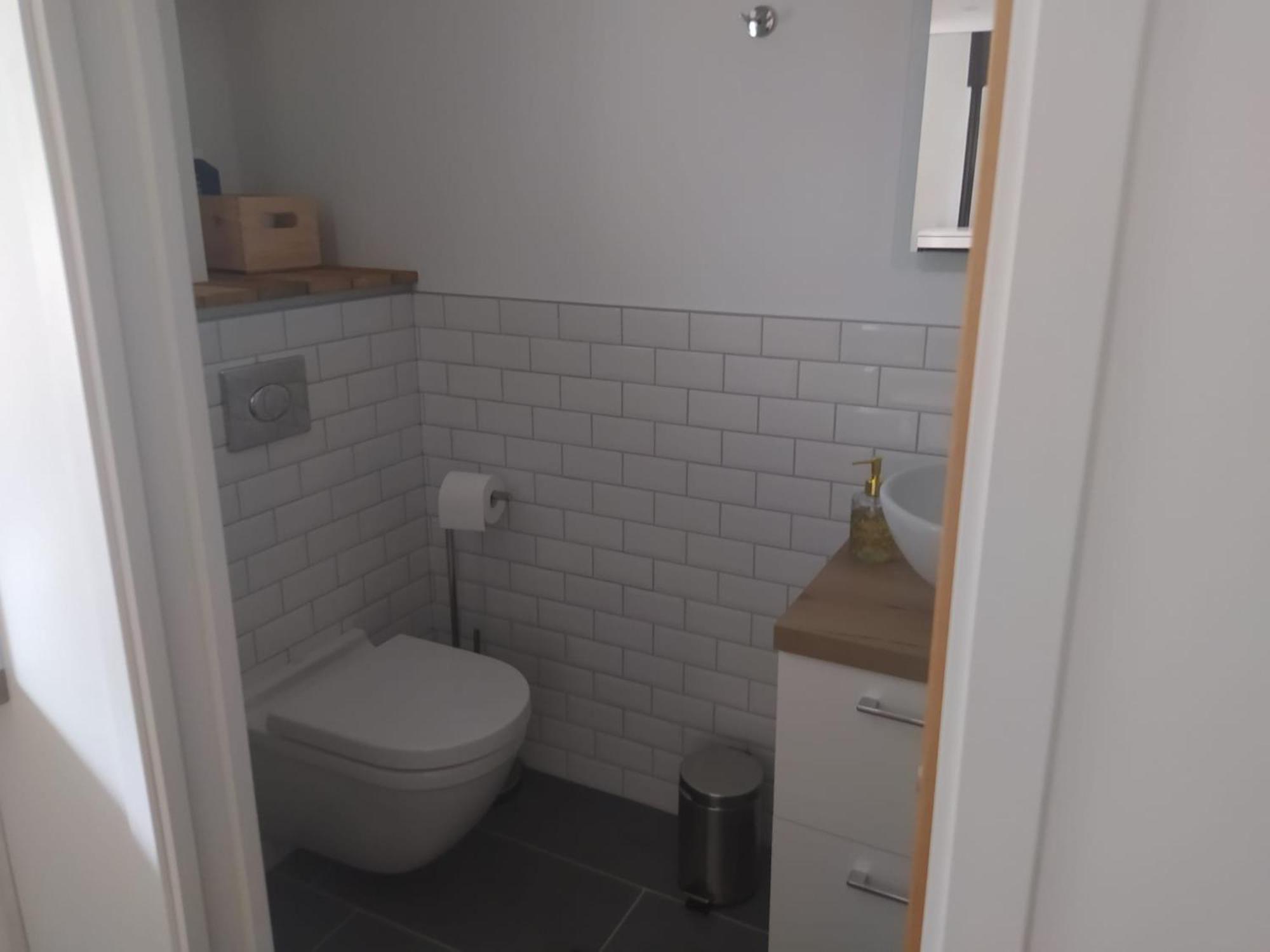Maisonnette de bord de mer Étables Eksteriør bilde